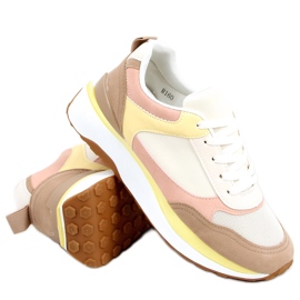 Deportivas Kaki Saola beige multicolor