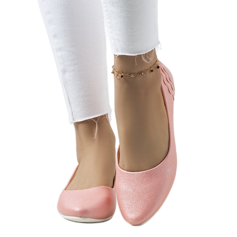 Bailarinas rosas brillantes de Philippa rosado Bailarinas rosas brillantes de Philippa rosado
