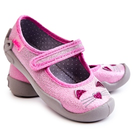 BEFADO S.A. Bailarinas Befado Gatos 114X451 Rosa-Gris rosado