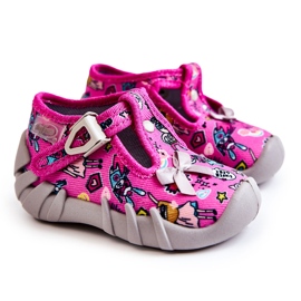 BEFADO S.A. Zapatillas Befado Supergirl Con Lazo 110P457 Rosa-Gris