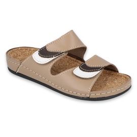 Inblu slippers zapatos de mujer 158D174 beige