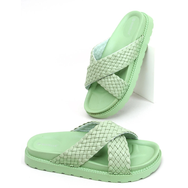 Pantuflas de mujer Norma Green verde Pantuflas de mujer Norma Green verde