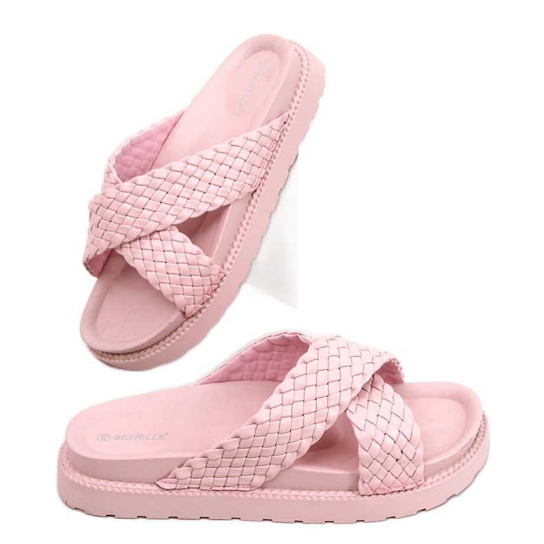 Pantuflas de Mujer Norma Rosa rosado