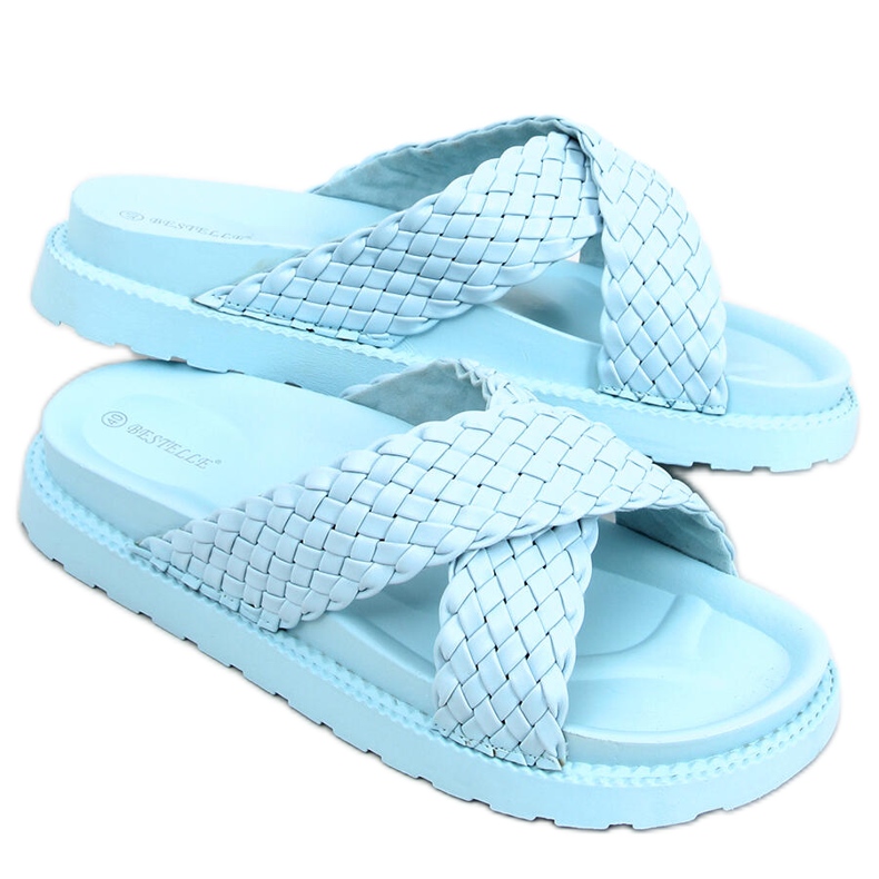 Pantuflas de mujer Norma Azul Pantuflas de mujer Norma Azul