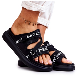 Babuchas Mujer Piel Moda La.Fi Negro Menifis blanco