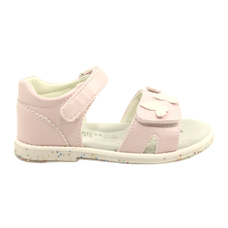 Sandalias Niña Mariposas American Club XD58/22 Rosa rosado