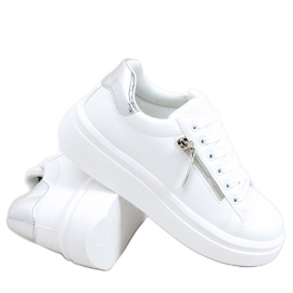 Zapatillas mujer Lerato BLANCO/PLATA