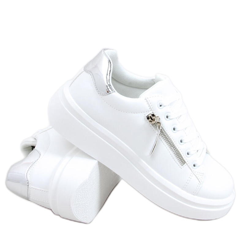 Zapatillas mujer Lerato BLANCO/PLATA Zapatillas mujer Lerato BLANCO/PLATA