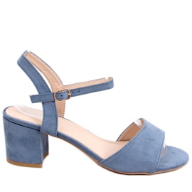 Sandalias tacón Jolina Azul