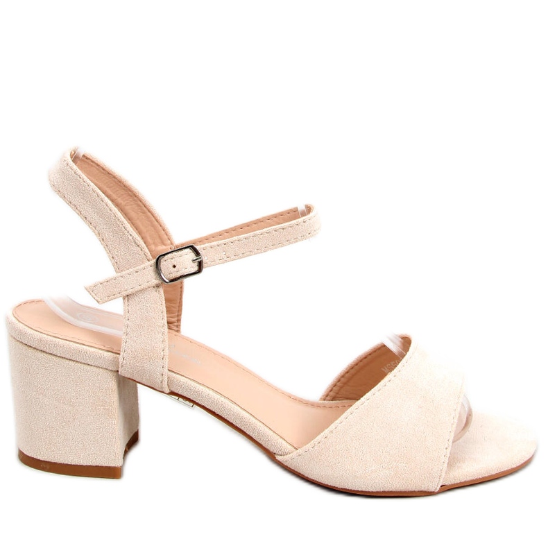 Sandalia tacón Jolina Beige