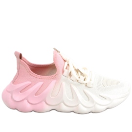 Calcetines Ombre Caloy BEIGE / ROSA rosado