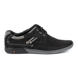 KOMODO Zapato casual hombre piel 861L negro