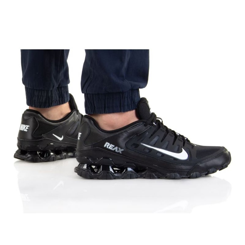 Nike Reax 8 Tr Zapatillas de malla 621716-033 negro
