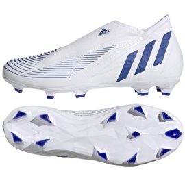 Adidas Predator Edge.3 Ll Fg M GW2277 botas de fútbol blanco blanco