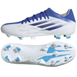 Botas de fútbol Adidas X Speedflow.3 Fg M GW7480 multicolor blanco