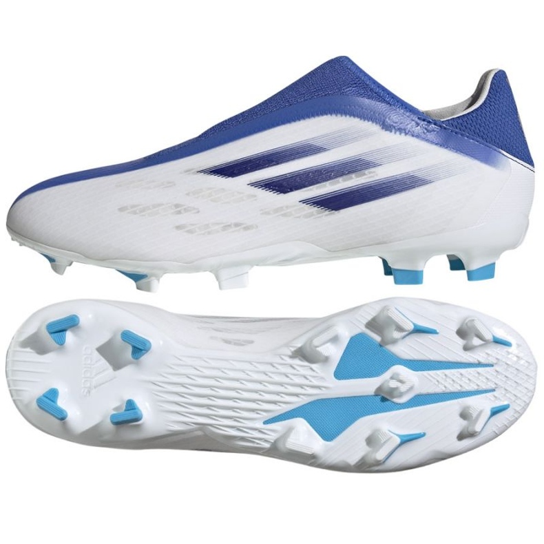 Botas de fútbol Adidas X Speedflow.3 Ll Fg M GW7495 multicolor blanco