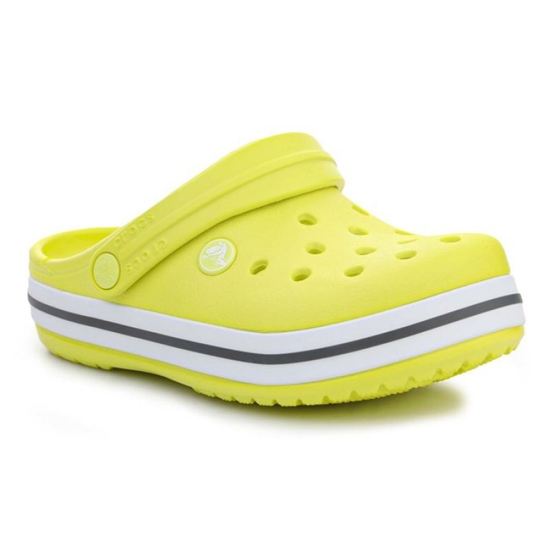 Zuecos para niños Crocs Crocband 207006-725 amarillo Zuecos para niños Crocs Crocband 207006-725 amarillo