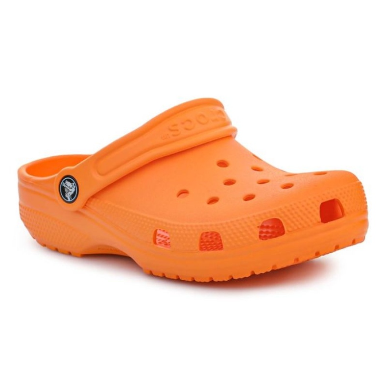 Zuecos para niños Crocs Classic 206991-83A naranja