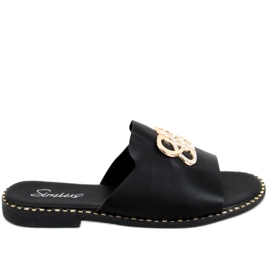 Pantuflas mujer Inday Negras negro