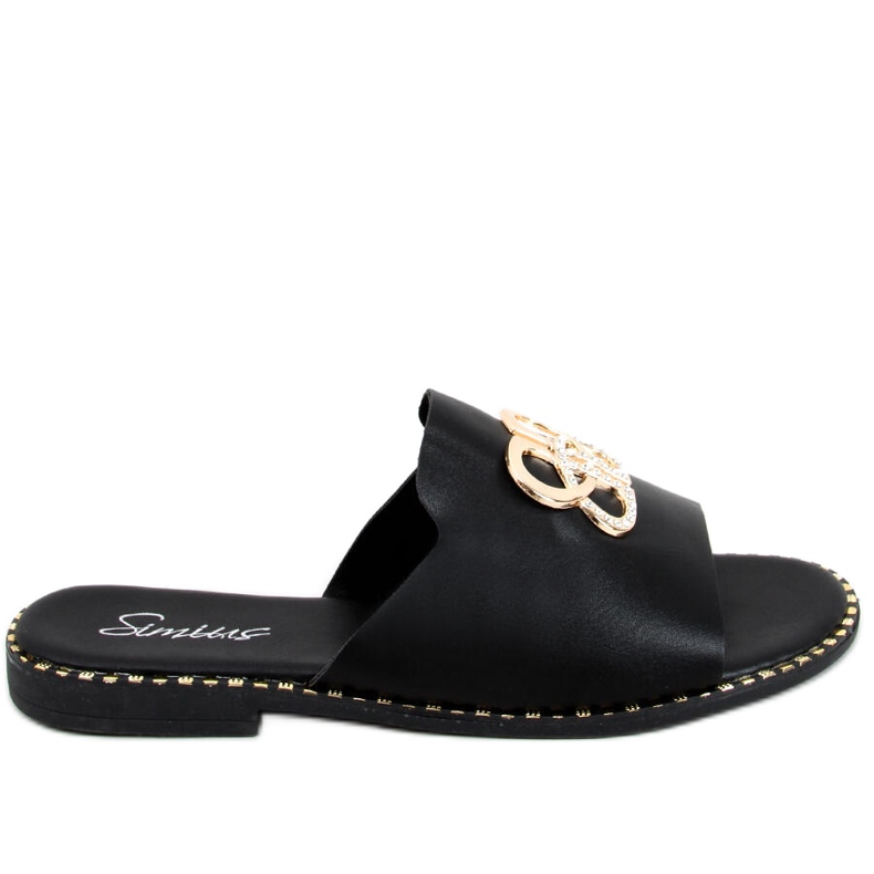 Pantuflas mujer Inday Negras negro