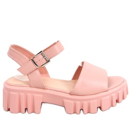 Sandalias de suela alta Dianne Pink rosa