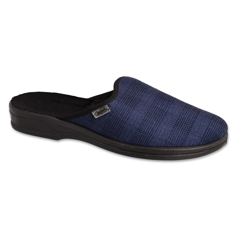 Zapatillas para hombres befado pu 089m414 azul marino a cuadros a cuadros