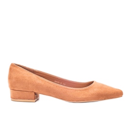 Los tacones marrones de Jody marrón