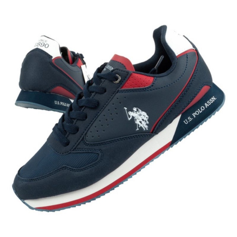 Zapatillas US Polo ASSN. M NOBIL003A-DBL-RED05 blanco rojo azul marino Zapatillas US Polo ASSN. M NOBIL003A-DBL-RED05 blanco rojo azul marino