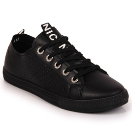 Zapatillas con ecopiel Filippo W PAW221B negro Zapatillas con ecopiel Filippo W PAW221B negro