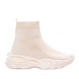 Deportivas tobilleras Woodson beige