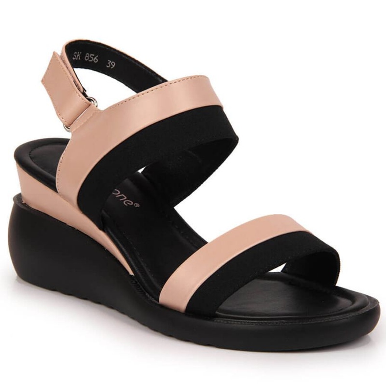 Sandalias con cuña Sergio Leone W SK377A rosa rosado