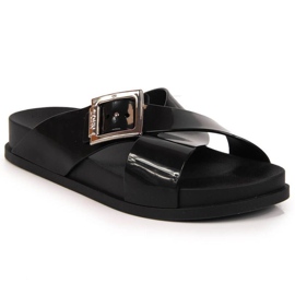 Meliski Zaxy JJ285055 zapatillas de playa negras negro