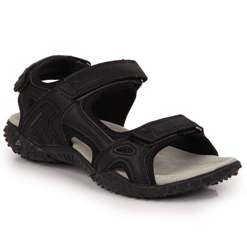 Sandalias velcros American Club W AM887A negro