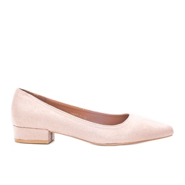 Zapatos de tacón beige de Jody