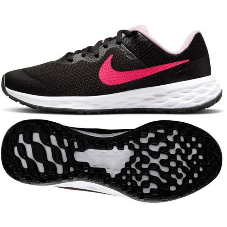 Zapatillas Nike Revolution 6 DD1096 007 negro