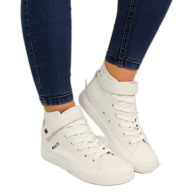 Deportivas blancas con velcros Big Star V274541SS20 blanco