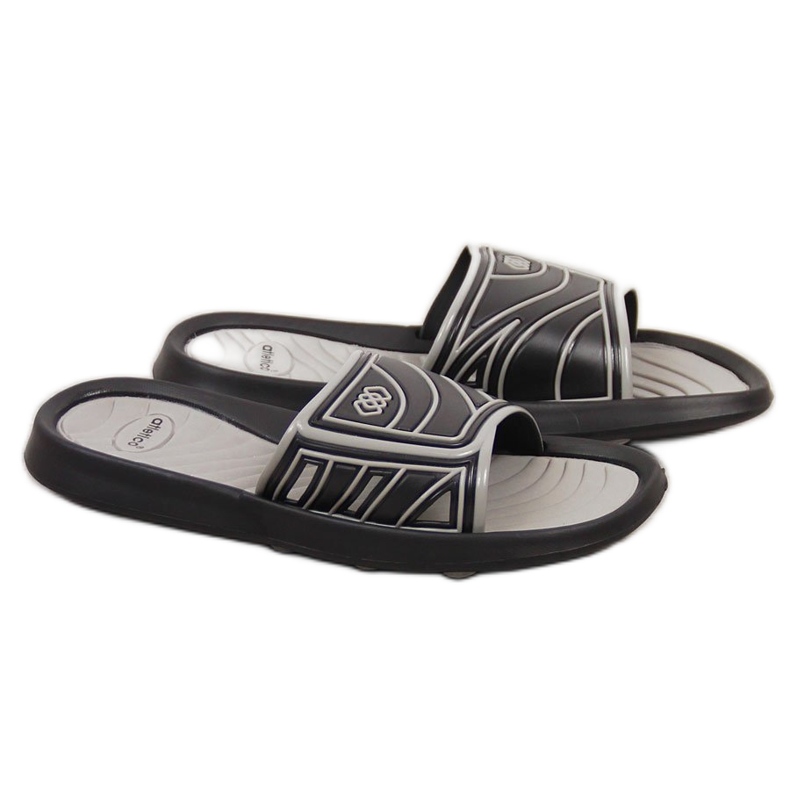 Atletico Chanclas de piscina de hombre Atlético negras negro Atletico Chanclas de piscina de hombre Atlético negras negro