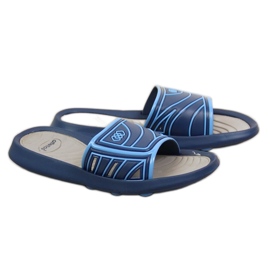 Chanclas de piscina de hombre atletico oversize azul marino