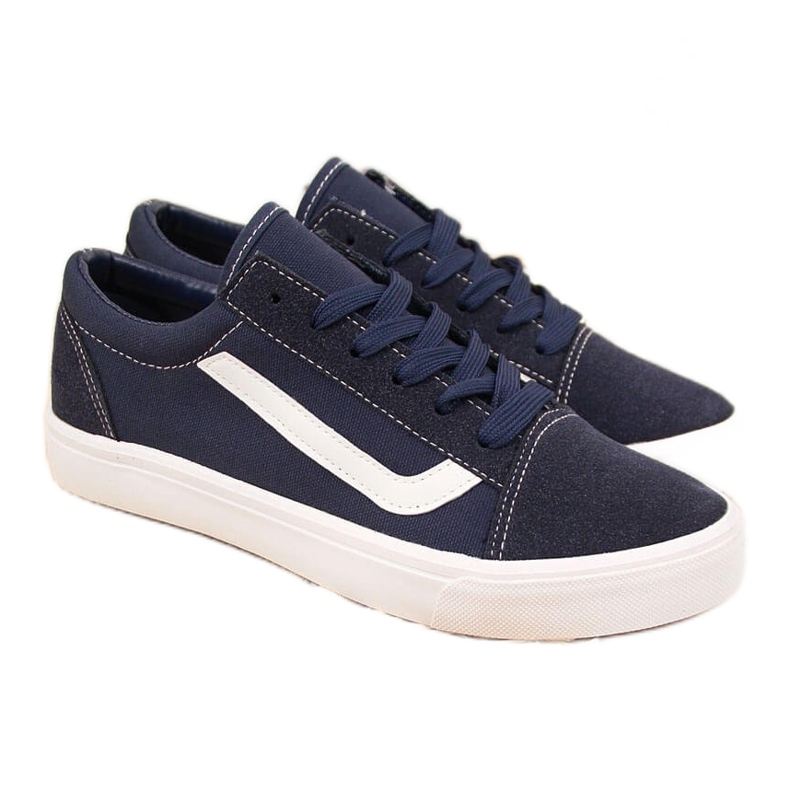 Zapatillas bajas atletico azul marino