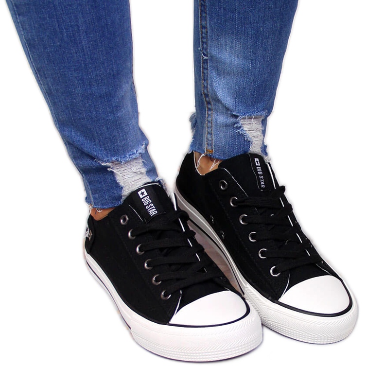 Zapatillas bajas Big Star DD274338 en negro