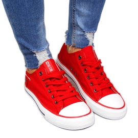 Deportivas rojas bajas rojas Big Star DD274339 rojo