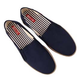Alpargatas mujer slip on azul marino Big Star FF276036