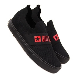 Zapatillas slip on negras para mujer Big Star FF274221 negro Zapatillas slip on negras para mujer Big Star FF274221 negro