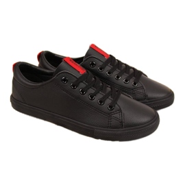 Zapatilla baja ecopiel negra Big Star DD274687 negro