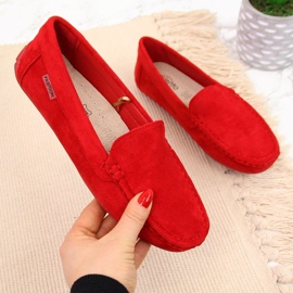 Mocasines mujer rojo eVento Mocasines mujer rojo eVento