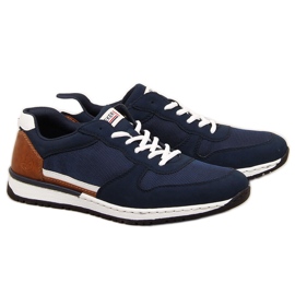 Deportivas hombre casual azul marino Rieker B5129