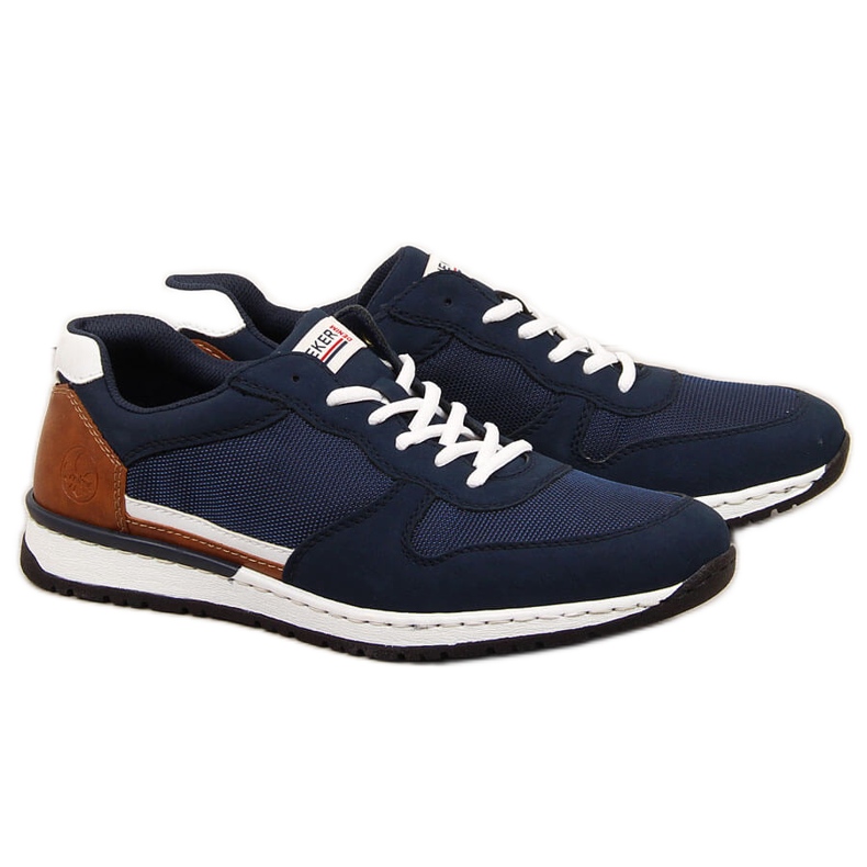 Deportivas hombre casual azul marino Rieker B5129