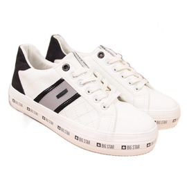 Deportivas bajas de mujer blancas Big Star II274071 blanco