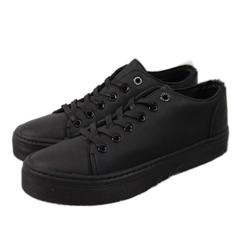 Zapatillas bajas de mujer con plataforma negras Big Star II274098 negro