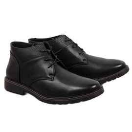 Zapatos negros insulados Nowacki casual para hombre